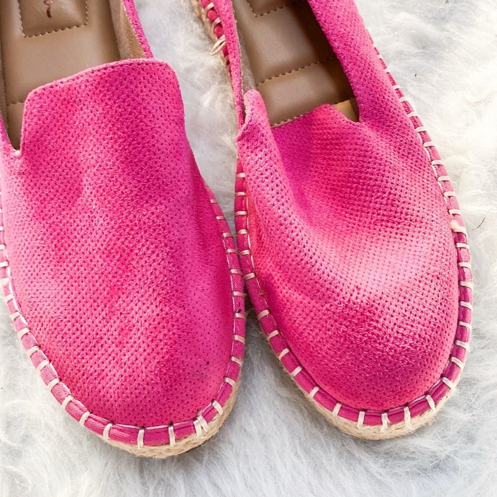 Me Too Cayce Fuchsia Espadrille Flats - Picture 3 of 7
